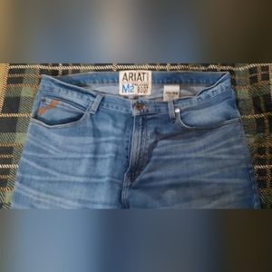 Mens Ariat Jeans 38x32 Relaxed Boot